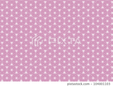 Traditional iris-colored Japanese pattern (hemp leaf) blurred lines seamless background illustration Traditional iris-colored Japanese pattern (hemp leaf) blurred lines seamless background illustration 104801103