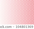 Gradation from cherry to pink, traditional Japanese pattern (hemp leaf), blurred lines, seamless background illustration 104801369