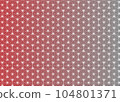 Gradation from madder to lead Japanese traditional pattern (hemp leaf) blurred lines seamless background illustration 104801371