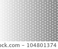 Gradation from milky white to dull color Japanese traditional pattern (hemp leaf) blur line seamless background illustration 104801374