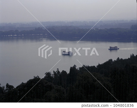 View of the Summer Palace Kunming Lake from the hill View of the Summer Palace Kunming Lake from the hill 104801836