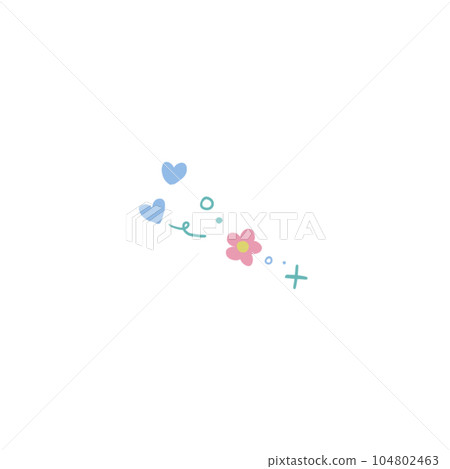 Drawings depicting the zodiac signs with stars, planets, and celestial elements, showcasing the mystical connection between astrology and the cosmos. 104802463