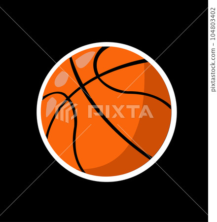 Vector Basketball illustration design 104803402