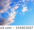 Clouds floating in the blue sky 104803687