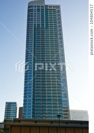 Scenery of skyscrapers such as Azabudai Hills, Tokyo redevelopment complex Scenery of skyscrapers such as Azabudai Hills, Tokyo redevelopment complex 104804517