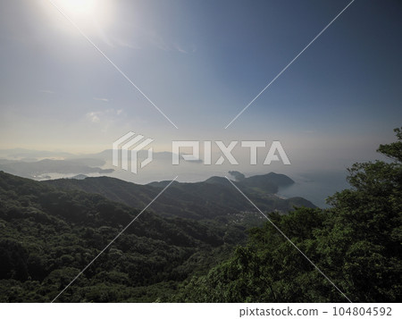 瀨戶內阿爾卑斯山/象岩的風景 104804592