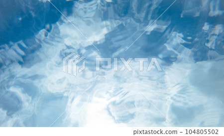 Image of summer colors floating on the surface of the water 104805502