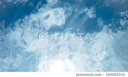 Image of summer colors floating on the surface of the water 104805503