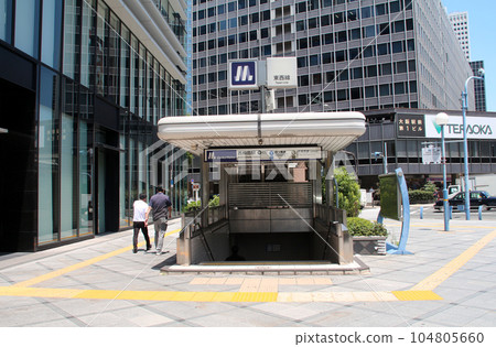 梅田街景和Osaka Metro西梅田站 梅田街景和Osaka Metro西梅田站 104805660