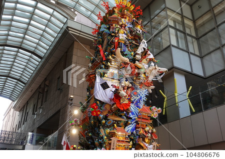 博多河川第17屆山笠「龍虎大戰川中島」2023 104806676