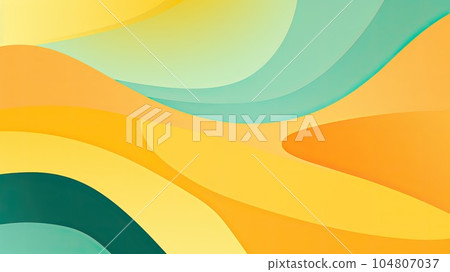 Modern abstract painting in vitamin color _2 Generative AI Modern abstract painting in vitamin color _2 Generative AI 104807037