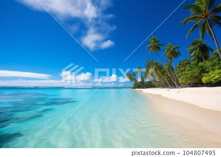 Paradise found (AI image) Paradise found (AI image) 104807495