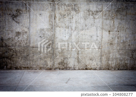 Grungy concrete wall and floor as background 104808277