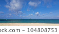 A beach in summer 104808753