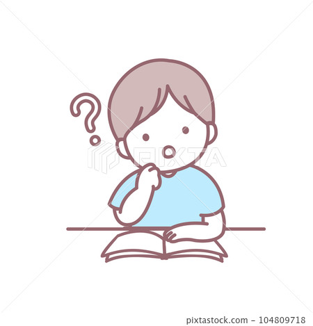 帶著疑問的男孩 104809718