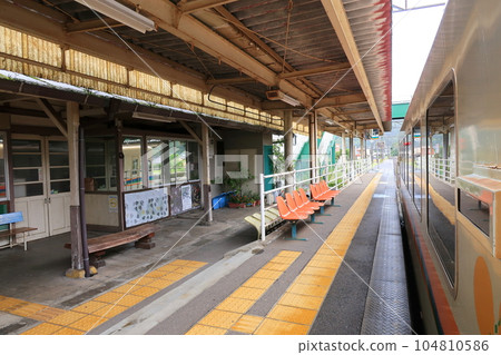雨季肥薩橙鐵道，從湯之浦站到八代站的車窗風景（2022年） 104810586