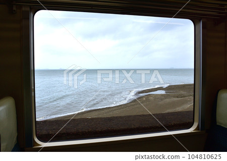 雨季肥薩橙鐵道，從湯之浦站到八代站的車窗風景（2022年） 104810625