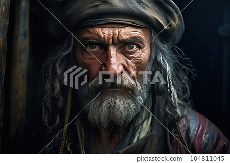 The captain of a pirate ship. 104811045