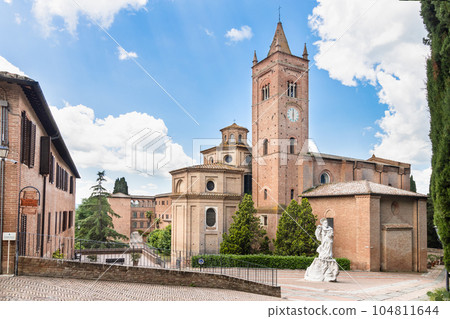 The Abbey of Monte Oliveto Maggiore is a large Benedictine monastery in the Italian region of Tuscany. 104811644