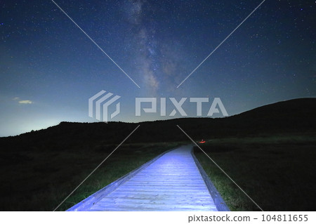 Bandai Azuma Skyline Jododaira Starry Sky / Fukushima City, Fukushima Prefecture 104811655