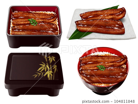 鰻魚飯 蒲燒鰻魚飯 仲夏牛日 104811848