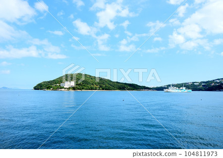 Toba City, Mie Prefecture_East view from Sadahama Higashi Park 4_2022 Toba City, Mie Prefecture_East view from Sadahama Higashi Park 4_2022 104811973