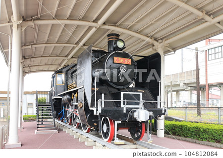 靜態保存的C56蒸汽機車 104812084