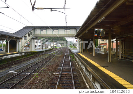 雨季肥薩橙鐵道，從泉站到湯之浦站的車窗風景（2022年） 104812633