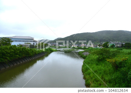 雨季肥薩橙鐵道，從泉站到湯之浦站的車窗風景（2022年） 104812634