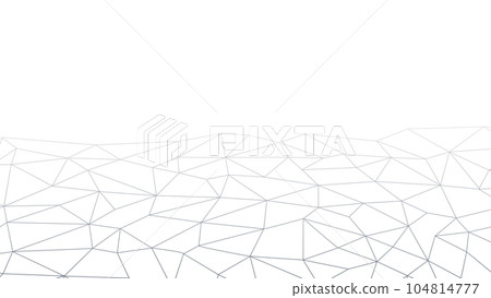 Abstract geometric background. Plexus mesh backdrop. Vector 104814777