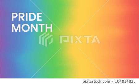 Rainbow gradient background. LGBT flag colors. Vector Rainbow gradient background. LGBT flag colors. Vector 104814823