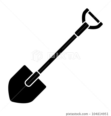 挖掘機剪影 挖掘機剪影 104814951