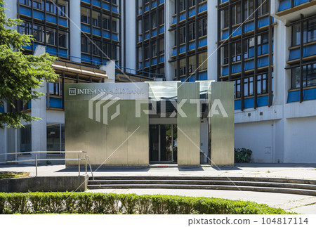 Intesa Sanpaolo bank branch in Koper, Slovenia 104817114