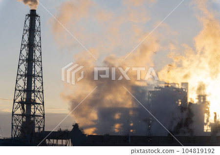Evening thermal power plant Evening thermal power plant 104819192