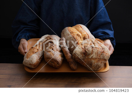 麵包店，德國麵包 圖片 104819423