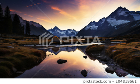 星空下的山河美景 104819661