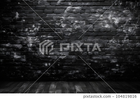 設計用黑磚牆,深色背景 設計用黑磚牆,深色背景 104819816