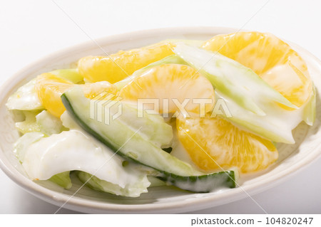 celery and tangerine salad celery and tangerine salad 104820247