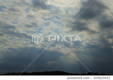 Scenery with clouds Scenery with clouds 104820432