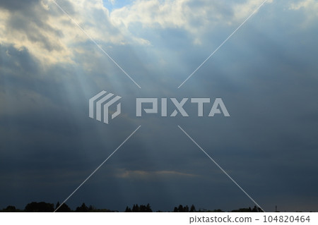 Scenery with clouds 104820464