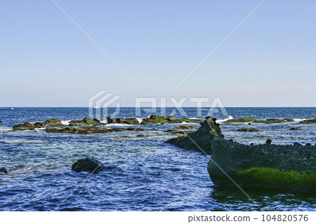 Sagami Sea seen from Susaki Ebisu Island 104820576