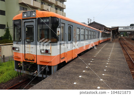 能登鐵道舊礪水站側及舊電車NT100 104821873