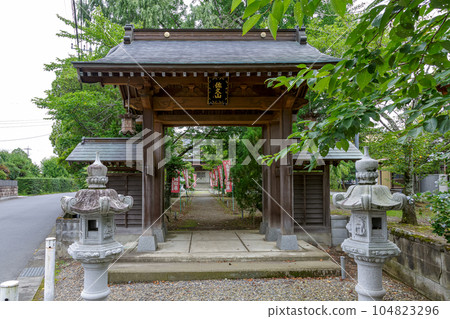 作山多莫院藥師寺大門【茨城縣白裡町】 104823296