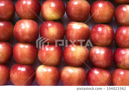 43527 Cherries arranged in a box 43527 Cherries arranged in a box 104823362