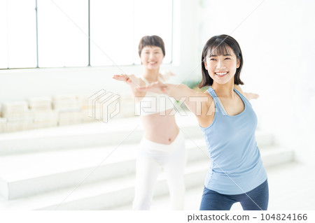 A young lad yoga A young lad yoga 104824166