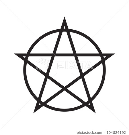 Wicca vector icon Wicca vector icon 104824192