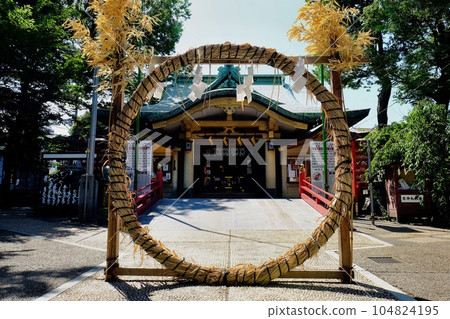 Shinjuku Ward, Tokyo, Suga Shrine, Nagoshi no Harae 104824195