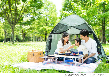 Camp parent and child meal Camp parent and child meal 104824458