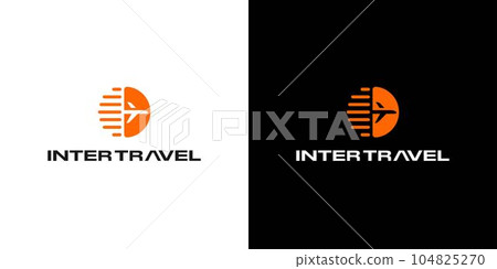 Modern and unique airplane travel logo design 9 104825270