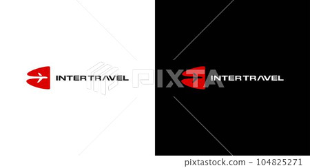 Modern and unique airplane travel logo design 10 Modern and unique airplane travel logo design 10 104825271